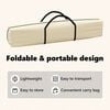 vidaXL Folding Party Tent with Sidewalls Cream 3x6 m