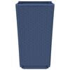 vidaXL Garden Planters 2 pcs Blue Grey 32.5x32.5x57 cm PP