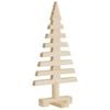 vidaXL Wooden Christmas Trees for Decoration 3 pcs Solid Wood Pine