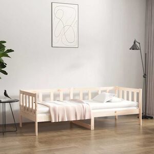 vidaXL Day Bed without Mattress 90x190cm Solid Wood Pine