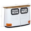 vidaXL Truck Sideboard Solid Mango Wood White