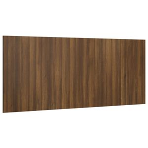 vidaXL Bed Headboard Brown Oak 200x1.5x80 cm Engineered Wood
