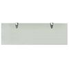 vidaXL Floating Shelves 2 pcs Glass 60x20 cm 8 mm
