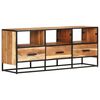 vidaXL TV Cabinet 110x30x45 cm Solid Acacia Wood