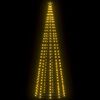 vidaXL Christmas Cone Tree 330 Warm White LEDs Decoration 100x300 cm
