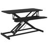 vidaXL Adjustable Workstation 90x40x(13-50) cm Steel and Engineered Wood