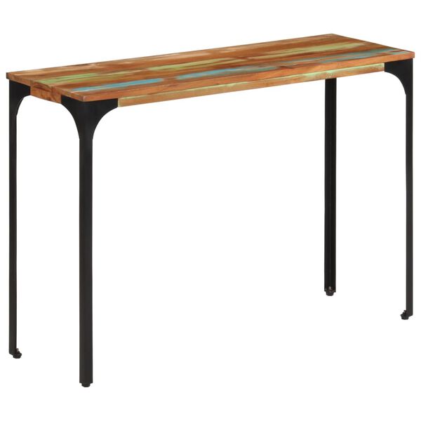 vidaXL Console Table 110x35x76 cm Solid Wood Reclaimed