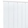 vidaXL Door Curtain Transparent 200 mmx1.6 mm 50 m PVC