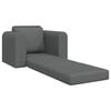 vidaXL Sofa Bed Dark Grey 98 x 71 x 83 cm Fabric