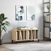vidaXL Record Cabinet Sonoma Oak 100x38x48 cm Engineered Wood