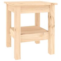 vidaXL Coffee Table 35x35x40 cm Solid Wood Pine