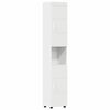 vidaXL Bathroom Cabinet Set TULUM White 37 x 31.5 x 203 cm