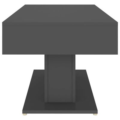 vidaXL Coffee Table Grey 96x50x45 cm Engineered Wood