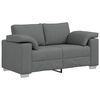 vidaXL Sofa Dark Grey Overall dimensions: 160 x 80 x 82 cm (W x D x H)