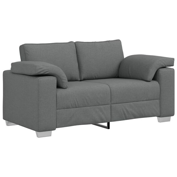 vidaXL Sofa Dark Grey Overall dimensions: 160 x 80 x 82 cm (W x D x H)