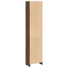 vidaXL Bookcase Brown Oak 40x24x176 cm Engineered Wood