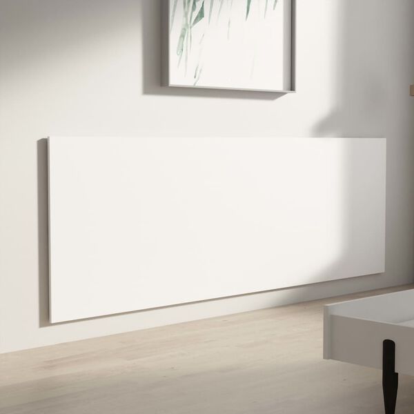vidaXL Wall Headboard White 240x1.5x80 cm Engineered Wood