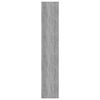 vidaXL Book Cabinet/Room Divider Concrete Grey 60x30x166 cm Engineered Wood