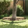 vidaXL Garden edgings 5 pcs 100 x 19 cm Galvanised Steel Silver