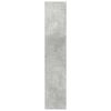 vidaXL Wall Shoe Cabinet Concrete Grey 80x18x90 cm Engineered Wood