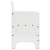 vidaXL Garden Chair 4 pcs White 53 x 49 x 85 cm Polypropylene