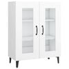 vidaXL Sideboard | White | Engineered wood | Medium | Sideboard | Rectangular