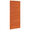vidaXL Barn Door Wax Brown 100 x 2.5 x 208 cm Solid Pine Wood