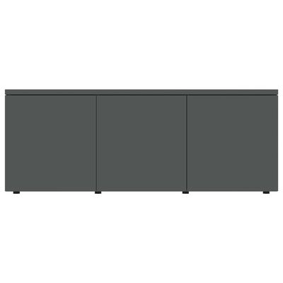 vidaXL TV Cabinet Grey 80x34x30 cm Engineered Wood