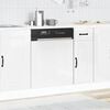 vidaXL Dishwasher Panel&nbsp;Kalmar&nbsp;High Gloss White&nbsp;60x1.5x57 cm Engineered Wood