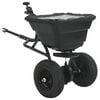 vidaXL Spreader Black 53 x 108 x 74 cm PVC and Steel