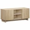 vidaXL TV Stand 90 x 34.5 x 40 cm Sonoma Oak Engineered Wood