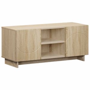 vidaXL TV Stand 90 x 34.5 x 40 cm Sonoma Oak Engineered Wood
