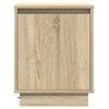 vidaXL Bedside Cabinet 2 pcs Sonoma Oak 39 x 34.5 x 50 cm
