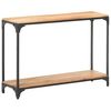 vidaXL Console Table | Natural wood and black