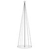 vidaXL Christmas Cone Tree 330 Warm White LEDs Decoration 100x300 cm