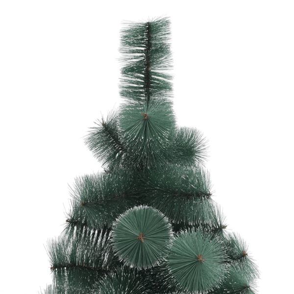 vidaXL Artificial Christmas Tree with Stand Green 240 cm PET
