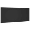 vidaXL Bed Headboard Black 200x1,5x80 cm Engineered Wood