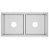 vidaXL Handmade Kitchen Sink Stainless Steel