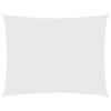 vidaXL Sunshade Sail Oxford Fabric Rectangular 3.5x4.5 m White