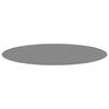 vidaXL Pool Ground Cloth Light Grey &Oslash;428 cm Polyester Geotextile