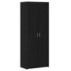 vidaXL Highboard Black Oak 70 x 42.5 x 185 cm