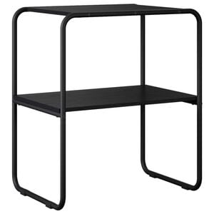 vidaXL Console Table Black Oak 100 x 42.5 x 70 cm Engineered Wood