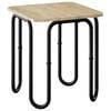 vidaXL Coffee Table Sonoma Oak 40 x 40 x 45 cm Engineered Wood