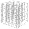 vidaXL Gabion Raised Bed | Silver | Galvanised Steel | Standard