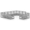 vidaXL 11 Piece Garden Lounge Set Solid Pinewood