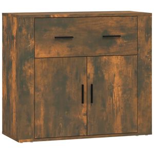 vidaXL Sideboard | Smoked oak | Engineered wood | Storage | Sideboard