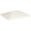 vidaXL Gazebo Top Cover 310 g/m&sup2; 4x3 m Cream White