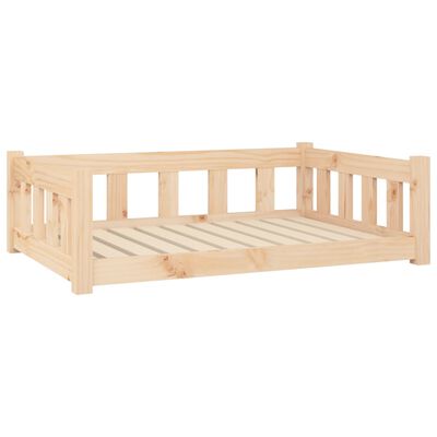 vidaXL Dog Bed 95.5x65.5x28 cm Solid Wood Pine | vidaXL.com.au