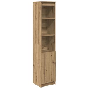 vidaXL Highboard Artisan Oak 37.5x35x180 cm Engineered Wood
