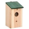vidaXL Bird Houses 10 pcs Solid Firwood 12x12x22 cm
